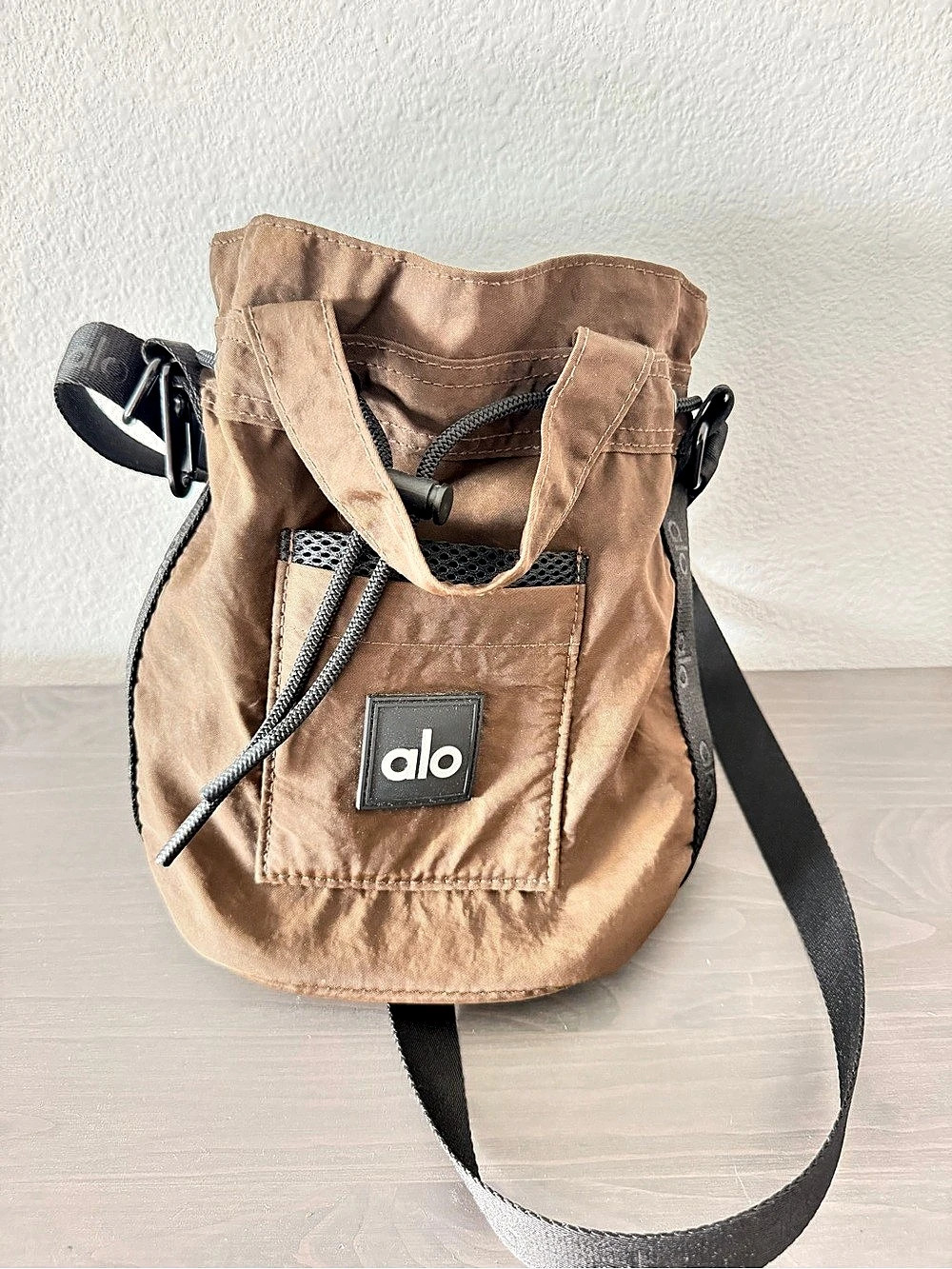 Alo Brown Crossbody Bag